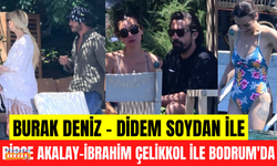 Burak Deniz - Didem Soydan - Birce Akalay ve İbrahim Çelikkol Bodrum'da birlikte tatil yaptı!