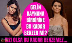 Beren Saat'in kayınvalidesine olan benzerliği yok artık dedirtti! Gelin kaynana toprağından dedikleri bu olsa gerek