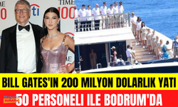 Bill Gates'in kızı Phoebe Adele Gates 200 milyon dolarlık yatları ve 50 personeli ile Bodrum'da!