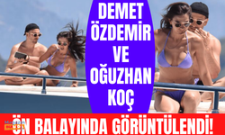 Demet Özdemir ve Oğuzhan Koç ön balayında