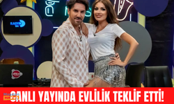 Faruk K canlı yayında Caroline Yılmaz'a evlilik teklif etti!