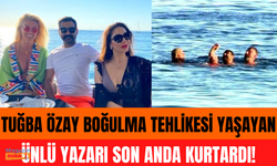 Tuğba Özay, boğulma tehlikesi yaşayan ünlü yazarı hayata döndürdü