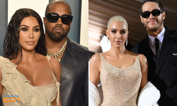 Kanye West, Kim Kardashian ve Pete Davidson ayrılığını kutladı