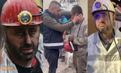 Bartın Amasra'daki patlamada arkadaşları göçük altında kalan madencilerin yürek burkan görüntüleri!