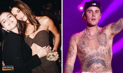 Justin Bieber'in eşi Hailey Bieber ve eski sevgilisi Selena Gomez sarmaş dolaş poz verdi