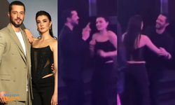 Burcu Özberk ve Murat Boz "Rüyanda Görürsün" galasında böyle dans etti!