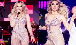 Hadise yılbaşı konserinde üzerinde servet taşıdı