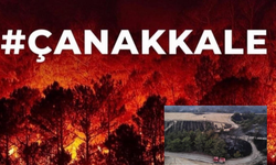 Çanakkale'de orman yangınına müdahale sürüyor: 19 saat sonra drone görüntüleri yürek yaktı!