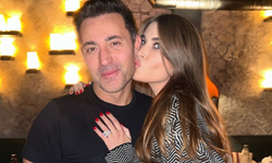Mustafa Sandal'a eşinden 54. yaş öpücüğü!