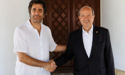 Kıbrıs konseri öncesi Cumhurbaşkanı ile buluştu
