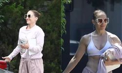 Jennifer Lopez stresini sporda attı