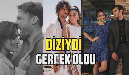 Rol gereği yaşadıkları aşkları gerçek hayata taşıyan ünlüler