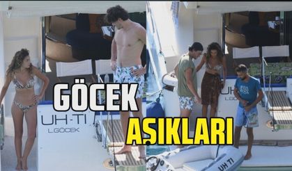 Ebru Şahin ve Basketbolcu Cedi Osman'ın lüks teknelerinde tatil sefası