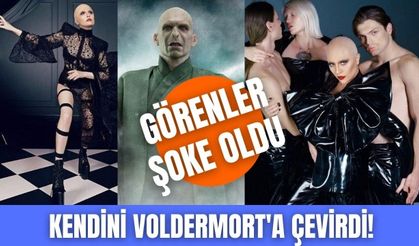 Görenler tanıyamadı! Ünlü oyuncu saçlarını kazıntınca Harry Potter'ın Karanlıklar Lordu Voldemort'a benzedi