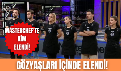 MasterChef'te elenen isim belli oldu! Gözyaşlarını tutamadı...