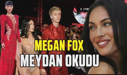 MET Gala ve MTV Ödülleri'nde kıyafetiyle gündem olan Megan Fox bu kez meydan okudu