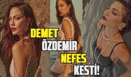 Demet Özdemir'in dergi pozları nefes kesti!