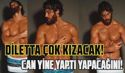 Can Yaman bir parfüm markası için objektiflerin karşısına geçti!