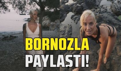 Didem Soydan bu defa bornozla paylaştı! Bir gören bir daha baktı!