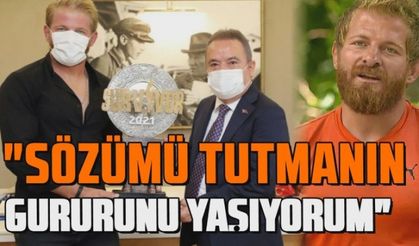 Survivor 2021 şampiyonu İsmail Balaban: Sözümü tutmanın gururunu yaşıyorum