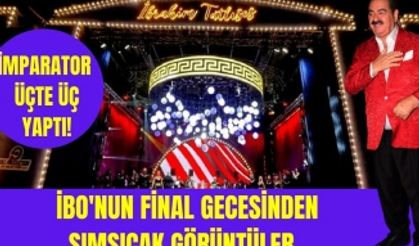 İmparator İbrahim Tatlıses 3 gün aralıksız konser verdi! İşte muhteşem konserin perde arkası!