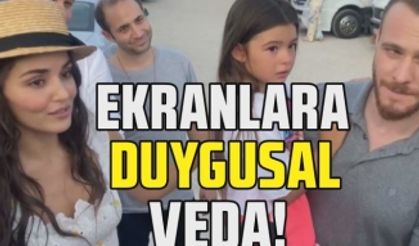 Hande Erçel ve Kerem Bürsin'den ekranlara veda eden Sen Çal Kapımı dizisine duygusal veda!