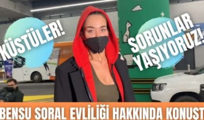 Bensu Soral, Amerika tatilinden dönüş yaptı. Bakın evliliği hakkında neler söyledi