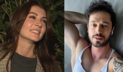 Burcu Özberk'ten Murat Boz'a övgü dolu sözler: "Onunla çalışmak çok eğlenceli. Çok tatlı ve naif..."