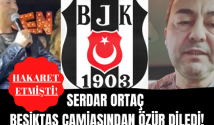 Serdar Ortaç Beşiktaş'a hakaret etmişti! Serdar Ortaç'tan ilk açıklama geldi, özür diledi!