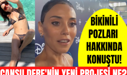 Cansu Dere bikinili pozları için neler söyledi? Disney Plus'ta hangi projede yer alacak?