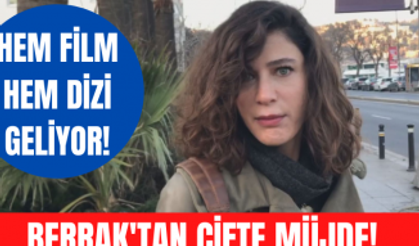 Berrak Tüzünataç müjdeli haberi duyurdu! Berrak Tüzünataç'tan hem dizi hem film geliyor!