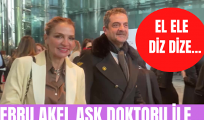 Ebru Akel aşk doktoru Melih Gündüz ile ilk kez görüntülendi!