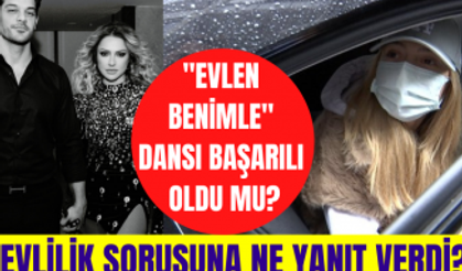 Hadise'ye evlilik sorusu soruldu! Hadise ve Mehmet Dinçerler ne zaman evleniyor?