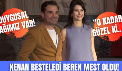 Kenan Doğulu şarkı besteledi Beren Saat öve öve bitiremedi