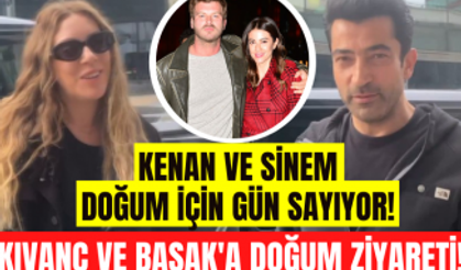 Kenan İmirzalıoğlu ve Sinem Kobal - Kıvanç Tatlıtuğ ve Başak Dizer'i hastanede ziyaret etti!