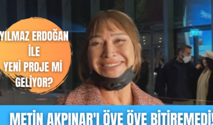 Demet Akbağ Metin Akpınar'ı izlemeye geldi! | Hakkında çıkan proje dedikodularına ne dedi?