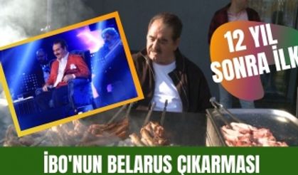 İbrahim Tatlıses konserine devam ediyor! İmparator 12 yıl sonra yurtdışı turnesine çıktı.