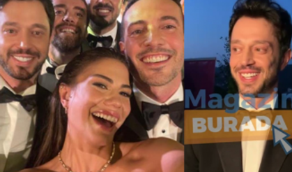 Murat Boz Demet Özdemir ve Oğuzhan Koç'un düğününde yeni projelerinden bahsetti!