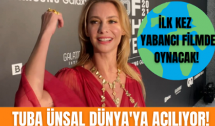 Tuba Ünsal dünyaya açılıyor! İtalyan filminin müjdesini duyurdu...