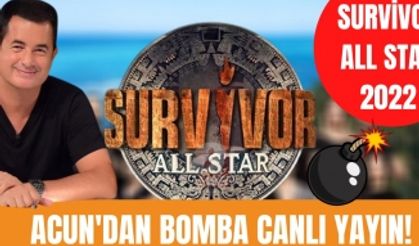 Acun Ilıcalı Survivor All Star 2022 kadrosuyla canlı yayın yaptı! Sürprizi canlı yayında açıkladı!