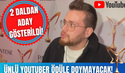 Ünlü Youtuber Alper Rende Altın Kelebek Ödül Töreni'nde rüzgar gibi esti!