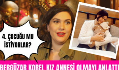 Bergüzar Korel doğum sonrası ilk kez konuştu! Halit Ergenç 4. çocuğu istiyor mu?