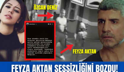 Eski eşi Özcan Deniz'i darp eden Feyza Aktan'dan açıklama geldi: Pişman değilim!