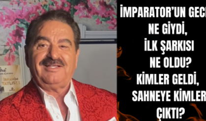 İbrahim Tatlıses 12 yıllık uzun bir aradan sonra sevenleriyle buluştu! Milyonluk konser kırdı geçti!