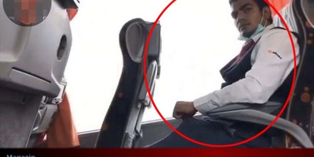 Metro Turizm'e Ait Otobüsün Muavini Mastürbasyon Yaparken Videoya Çekildi!