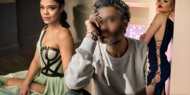 Ünlü isimlerin üçlü aşkı böyle görüntülendi! Öpmeye doyamadı