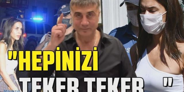 7 polisin bıçaklandığı olayda Ayşegül Çınar polisleri Sedat Peker ile nasıl tehdit etti?