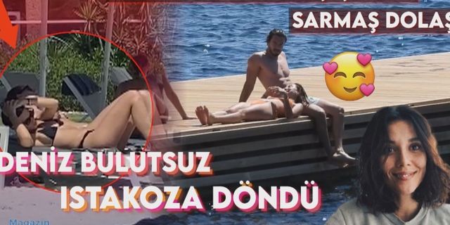 Hande Ünal İsmail Ege Şaşmaz ve Deniz Bulutsuz'un Bodrum tatili...
