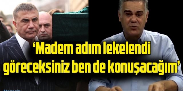 Sedat Peker'in ismini ifşa ettiği o gazeteci 'Hodri Meydan' deyip rest çekti
