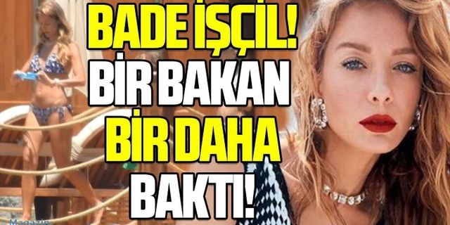 Bade İşçil mükemmel fiziği ile Bodrum plajlarını mest etti!